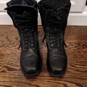 ⚡️SOLD⚡️Authentic Chanel Combat Boots